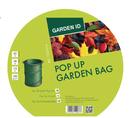 Popup tuinafval zak 115 liter